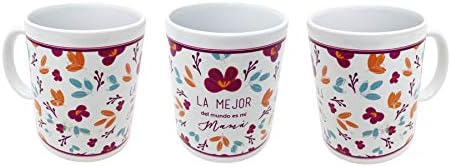 XULO 2PACK MOM COFFS CUPLE | מתנה למאמה | סט דה טזאס פרה קפה | ספל קפה סט בספרדית | Mi mamá es la mejor